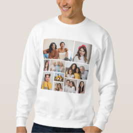 Erstellen Sie Ihre eigene 10-FotoCollage Sweatshirt
