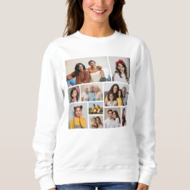 Erstellen Sie Ihre eigene 10-FotoCollage Sweatshirt
