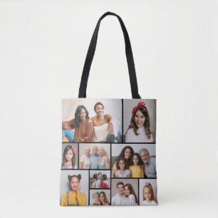 Erstellen Sie Ihre eigene 10-FotoCollage Tasche