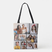 Erstellen Sie Ihre eigene 10-FotoCollage Tasche (Rückseite)