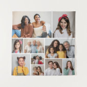 Erstellen Sie Ihre eigene 10-FotoCollage Wandteppich (Vorderseite)