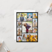 Erstellen Sie Ihre eigene 11 Collage Flat Karte (Vorderseite/Rückseite Beispiel)