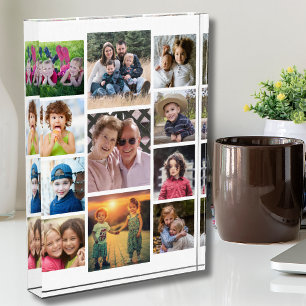 Erstellen Sie Ihre eigene 11-Familienbild-Collage  Fotoblock
