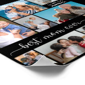 Erstellen Sie Ihre eigene 11 FotoCollage Beste Mam Poster (Ecke)