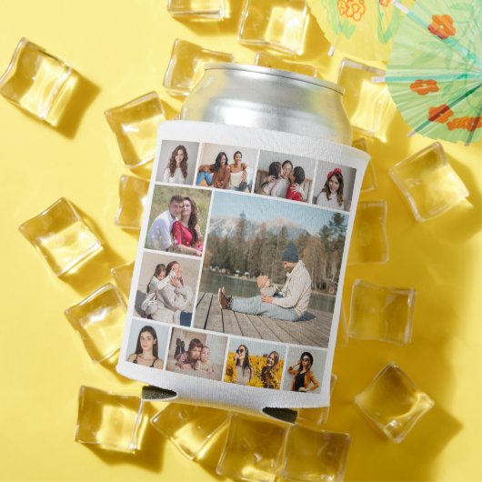 Erstellen Sie Ihre eigene 11 FotoCollage Dosenkühler (In Situ Sommer)
