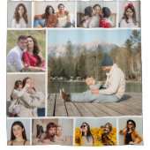 Erstellen Sie Ihre eigene 11 FotoCollage Duschvorhang (Vorderseite)