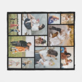 Erstellen Sie Ihre eigene 11 FotoCollage Fleecedecke (Vorderseite (Horizontal))