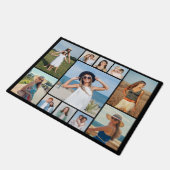 Erstellen Sie Ihre eigene 11 FotoCollage Fußmatte (Schrägansicht)