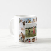 Erstellen Sie Ihre eigene 11 FotoCollage Kaffeetasse (Vorderseite Links)