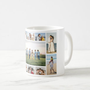 Erstellen Sie Ihre eigene 11 FotoCollage Kaffeetasse