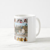 Erstellen Sie Ihre eigene 11 FotoCollage Kaffeetasse (VorderseiteRechts)