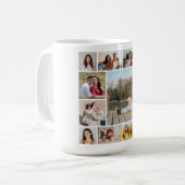Erstellen Sie Ihre eigene 11 FotoCollage Kaffeetasse (Vorderseite Links)