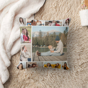 Erstellen Sie Ihre eigene 11 FotoCollage Kissen