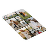 Erstellen Sie Ihre eigene 11 FotoCollage Magnet (Rechte Seite)