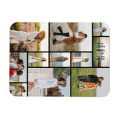 Erstellen Sie Ihre eigene 11 FotoCollage Magnet (Horizontal)