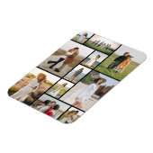 Erstellen Sie Ihre eigene 11 FotoCollage Magnet (Linke Seite)