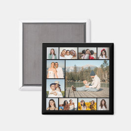 Erstellen Sie Ihre eigene 11 FotoCollage Magnet