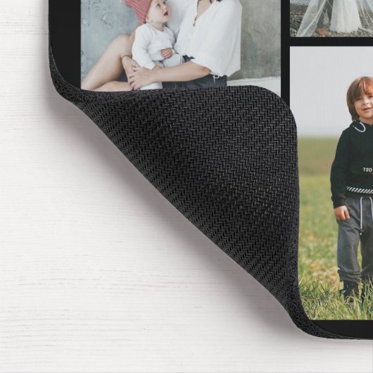 Erstellen Sie Ihre eigene 11 FotoCollage Mousepad (Ecke)