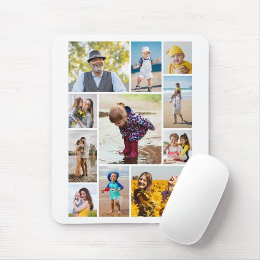 Erstellen Sie Ihre eigene 11 FotoCollage Mousepad (Mit Mouse)