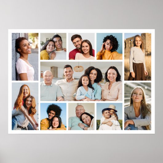 Erstellen Sie Ihre eigene 11 FotoCollage Poster (Vorne)