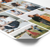 Erstellen Sie Ihre eigene 11 FotoCollage Poster (Ecke)