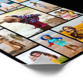 Erstellen Sie Ihre eigene 11 FotoCollage Poster (Ecke)