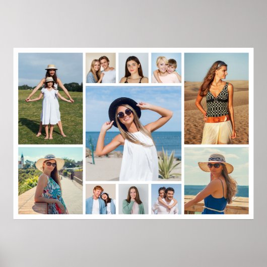 Erstellen Sie Ihre eigene 11 FotoCollage Poster (Vorne)