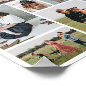 Erstellen Sie Ihre eigene 11 FotoCollage Poster (Ecke)