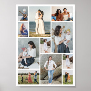 Erstellen Sie Ihre eigene 11 FotoCollage Poster