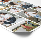 Erstellen Sie Ihre eigene 11 FotoCollage Poster (Ecke)