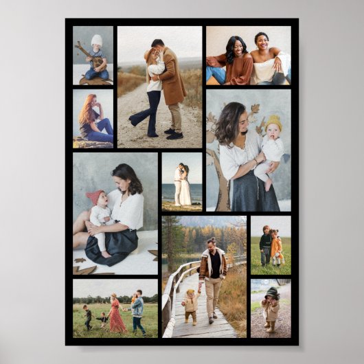 Erstellen Sie Ihre eigene 11 FotoCollage Poster (Vorne)
