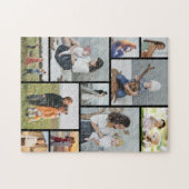 Erstellen Sie Ihre eigene 11 FotoCollage Puzzle (Horizontal)