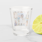 Erstellen Sie Ihre eigene 11 FotoCollage Schnapsglas (Rückseite)