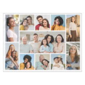 Erstellen Sie Ihre eigene 11 FotoCollage Tischdecke (Vorderseite (Horizontal))