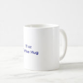 Erstellen Sie Ihre eigene 11oz Kaffeetasse (VorderseiteRechts)