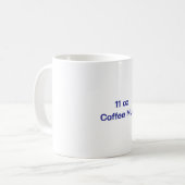 Erstellen Sie Ihre eigene 11oz Kaffeetasse (Vorderseite Links)