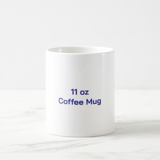 Erstellen Sie Ihre eigene 11oz Kaffeetasse (Mittel)