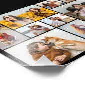 Erstellen Sie Ihre eigene 12 Foto Collage Foto Erw (Ecke)