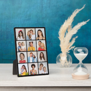 Erstellen Sie Ihre eigene 12-Foto-Collage Fotoplatte