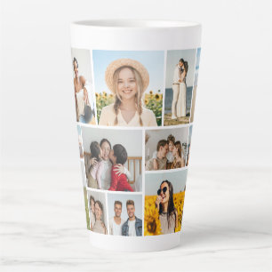 Erstellen Sie Ihre eigene 12-Foto-Collage  Milchtasse