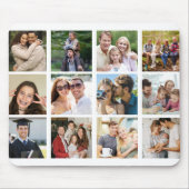 Erstellen Sie Ihre eigene 12-Foto-Collage Mousepad (Vorne)