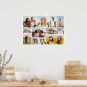 Erstellen Sie Ihre eigene 12-Foto-Collage Poster (Küche)