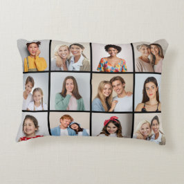 Erstellen Sie Ihre eigene 12 FotoCollage Dekokissen