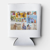 Erstellen Sie Ihre eigene 12 FotoCollage Dosenkühler (Vorderseite)