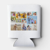 Erstellen Sie Ihre eigene 12 FotoCollage Dosenkühler (Rückseite)