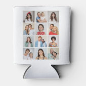 Erstellen Sie Ihre eigene 12 FotoCollage Dosenkühler (Vorderseite)