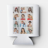 Erstellen Sie Ihre eigene 12 FotoCollage Dosenkühler (Rückseite)