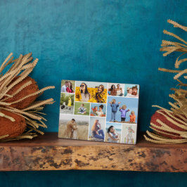 Erstellen Sie Ihre eigene 12 FotoCollage Fotoplatte