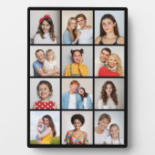 Erstellen Sie Ihre eigene 12 FotoCollage Fotoplatte (Vorderseite)