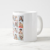 Erstellen Sie Ihre eigene 12 FotoCollage Jumbo-Tasse (Vorderseite Rechts)